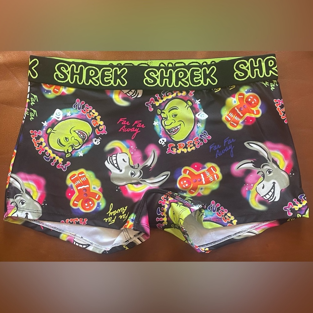 BNWOT! Shrek 😻💚💖🖤✨Women’s, Boxer Briefs, SZ - L